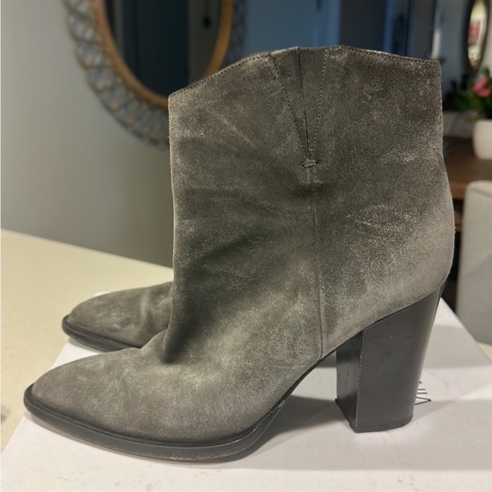 Vince Western-inspired ankle bootie.